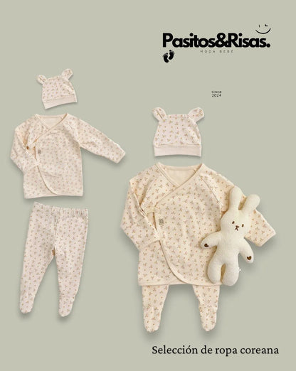 Conjunto Pijama Bebe que resalta por su estilo exclusivo, combinando elegancia y confort.